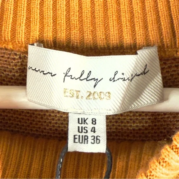 NWT Never Fully Dressed Abstract Knit Sweater | Size 4 (UK 8) | NWT - Picture 3 of 8